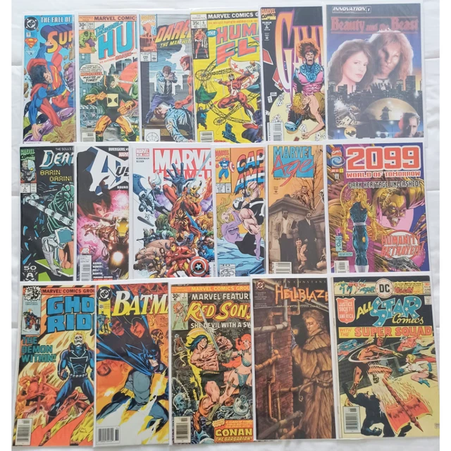 Comic Reader Lot, Hulk, Batman, Marvel Age 115, All Star Comics 60, Daredevil