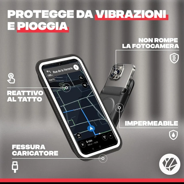 Fascia Da Braccio Magnetica SHAPEHEART - Impermeabile, Tasca Staccabile Per Smartphone | Ideale Per Sport - Foto 11