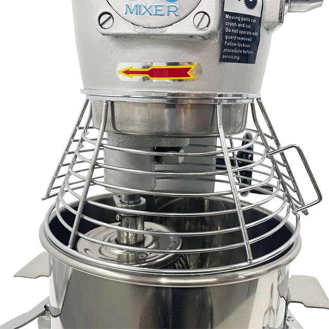 Teig Lebensmittelmixer 3 Gang 450w 10L Bäckerei Mixer Rührer Mischmaschine 15