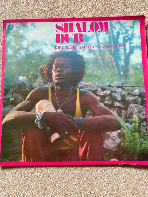 King Tubby And The Aggrovators - Shalom Dub LP 1975 sehr guter Zustand + Klick 1. Ausgabe