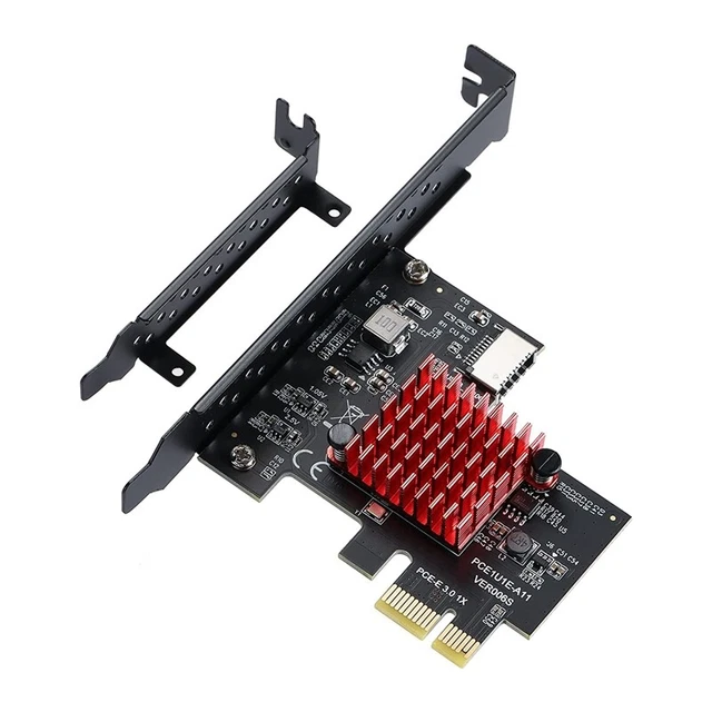 PCI-E PCI Express 4X Auf USB 3.1 Gen 2 Typ A Typ C  Produktbild-Vorschau 5