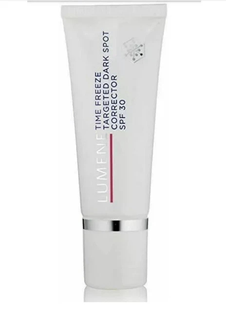 1 tube LUMENE TIME FREEZE TARGETED DARK SPOT CORRECTOR SPF30 NIB Exp 02/2016