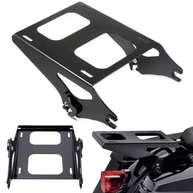 Two-up Tour Pack Pak Trunk Mounting Rack Luggage Bracket For Harley Touring 09Up