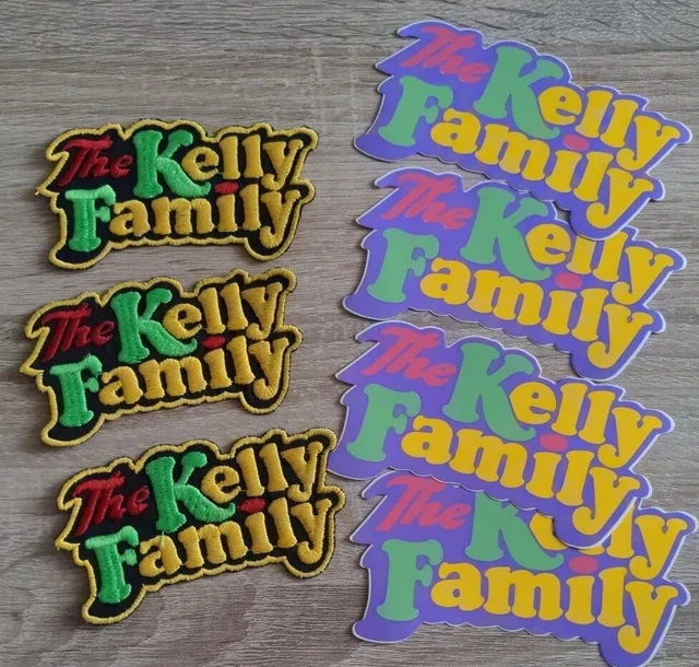 KELLY FAMILY ORIGINAL Aufkleber Aufnäher Sammlung £2.96 - PicClick UK