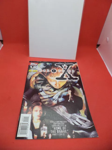 THE X FILES vol 1 #15 HOME OF THE BRAVE topps comics COMIC BOOK GRAPHIC