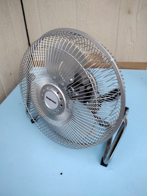 Impress 9-Inch All Metal High Velocity Fan- Silver Finish