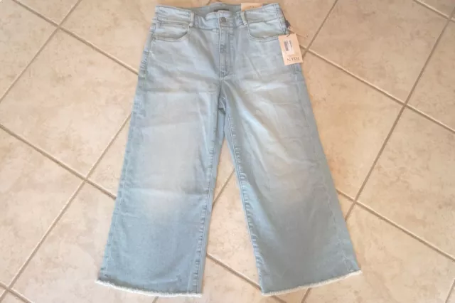 NWT WOMENS NYDJ NOT YOUR DAUGHTER'S JEANS Multiple Sizes Wide Leg High Rise Crop