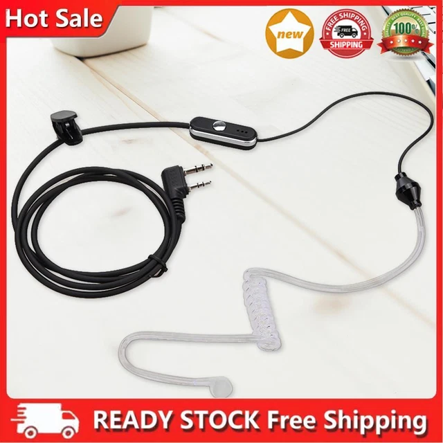 Pratiche cuffie walkie talkie cuffie PTT MIC per radio Baofeng Retevis