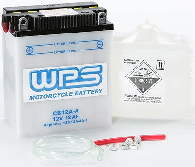 Fire Power Conventional 12V Heavy Duty Battery With Acid Pack CB12A-A 490-2194