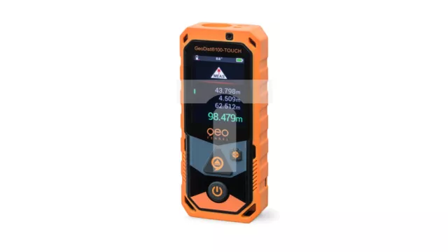 GeoDist 100-TOUCH Laser-Entfernungsmesser mit Kamera und Bluetooth /T2DE