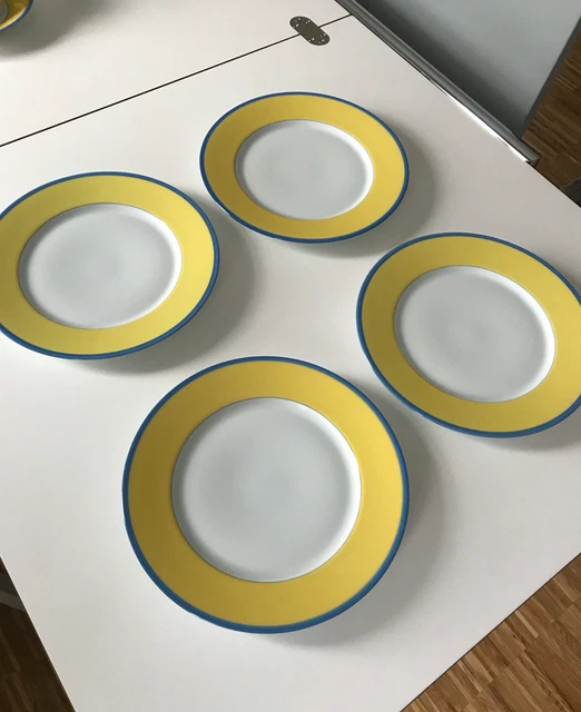 HAVILAND LIMOGES 4 (!) Teller Claude Plates EUR 227,99
