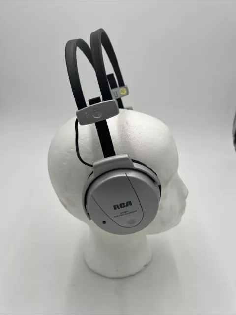 RCA WIRELESS STEREO Headphones 900MHz Transmitter WHP160T Foldable