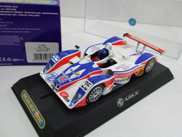 Slot Car Scalextric MG LOLA #33 – Le Mans 2001, échelle 1/32, C2367