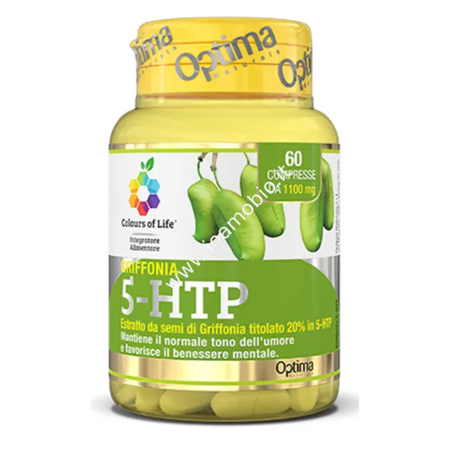 Griffonia 5-HTP Optima Colours of Life 60 compresse 1100 mg