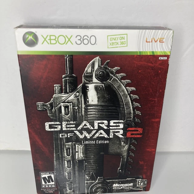 Gears of War 2 Limited Collector's Edition Metal Xbox 360 Steelbook Gears of War 2 Limited Collector's Edition Metal Xbox 360 Steelbook