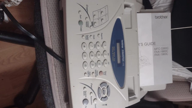 Brother IntelliFax-775 Plain Paper Fax Machine