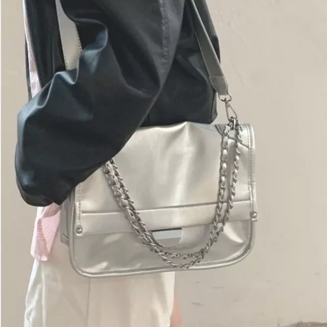 Casual Style Ladies Handbag Soft Leather Messenger Bag Crossbody Purse