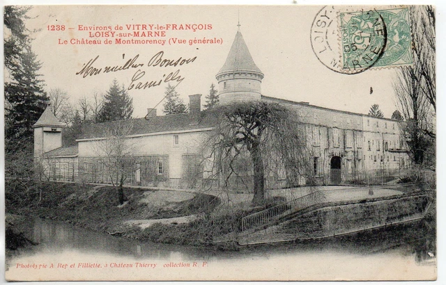LOISY EN BRIE - Marne - CPA 51 - le Chateau de Montmorency