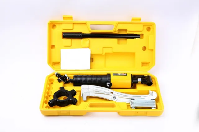 15 Ton 3 Jaw Hydraulic Gear Puller Set Bearing Hub Separator Extractor Kit