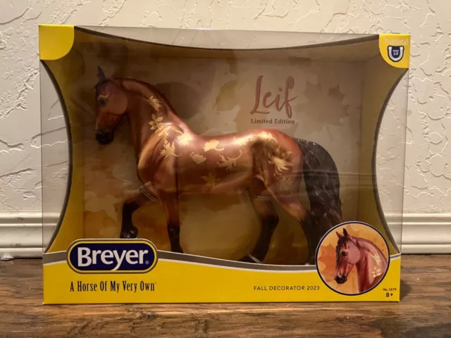 Breyer Horses Traditional Series Leif Limited Edition Decorator Model #1879