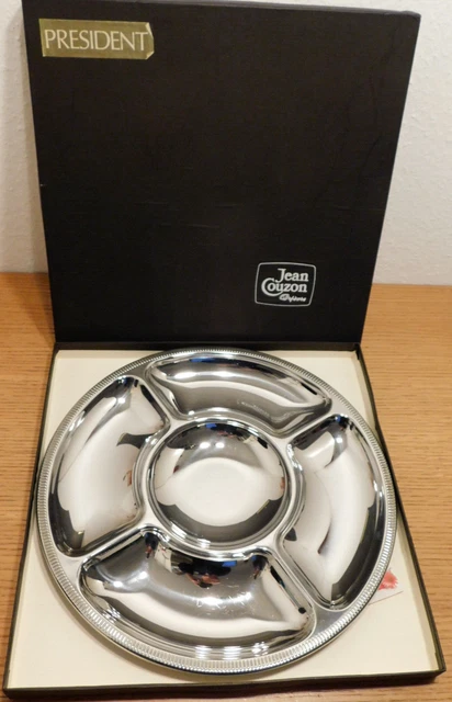 Jean Couzon Orfèvre, Fabriqué En France, Stainless Steel, Plateau Inox 18/10, Plat de Service - Arts de la table Jean Couzon Orfèvre, Fabriqué En France, Stainless Steel, Plateau Inox 18/10, Plat de Service - Arts de la table