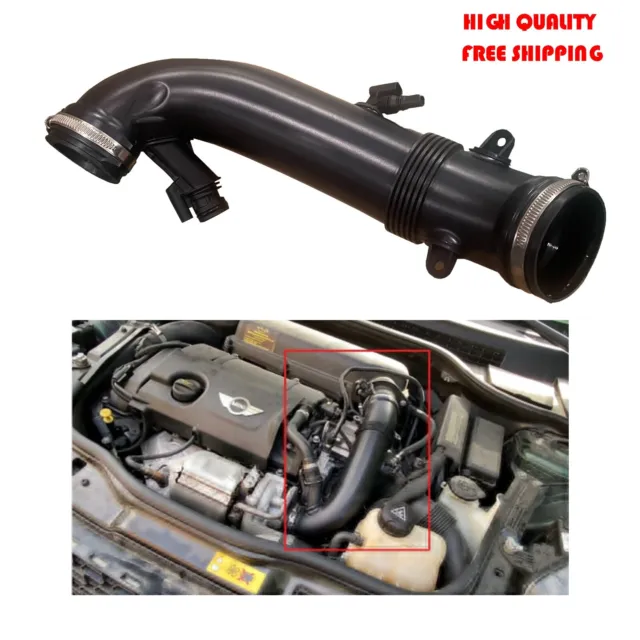 Air Pipe Duct Intake Boot Tube Hose for 10-15 Mini Cooper Countryman Paceman