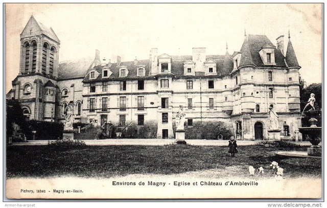 95 AMBLEVILLE - Church and Castle