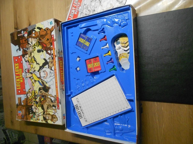 Jeu De Société Lucky Luke Wanted MB 2002 - Occasion Complet - Livraison Gratuite