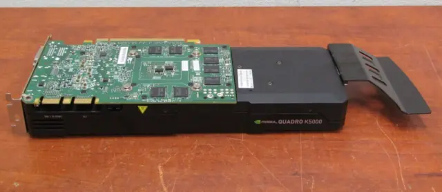NVIDIA 4GB DDR5 16 PCI Express Dual Slot Graphics Card Quadro K5000