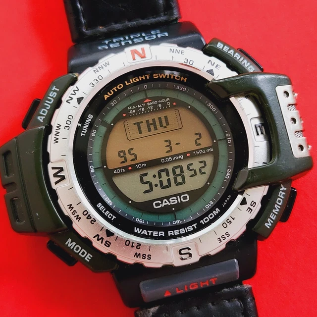 Pathfinder Casio Protrek Manual CASIO PATHFINDER WATCH