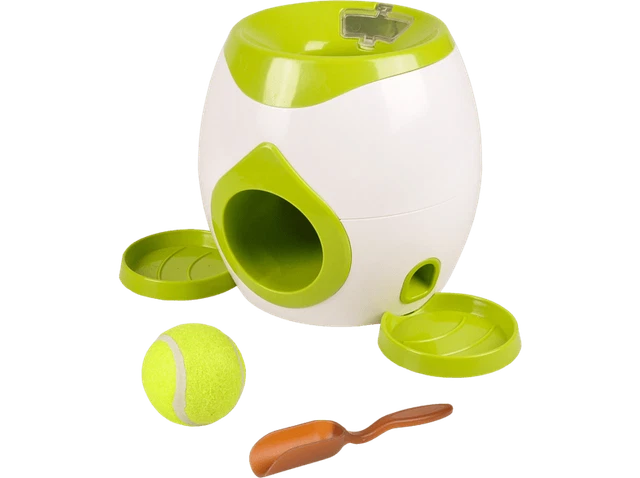 Juguete - Flamingo Wilson, Dispensador de pelotas/ snacks, Verde