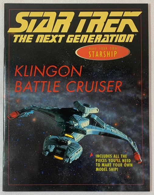 Star Trek Il Next Generation Klingon Battle Cruiser Make Your Own Starship