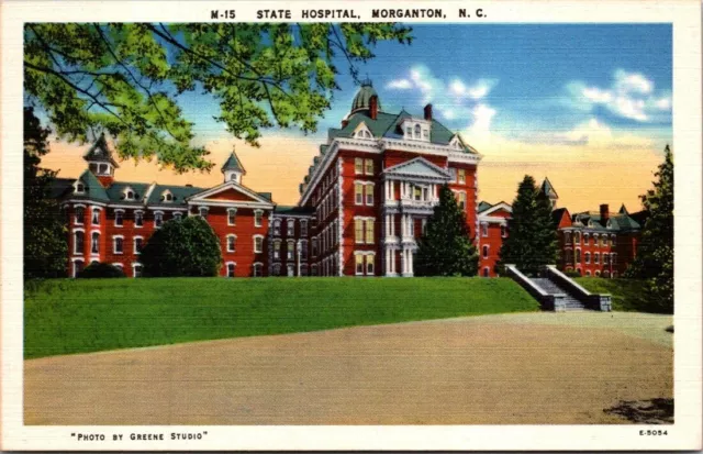 Postcard State Hospital Morganton NC