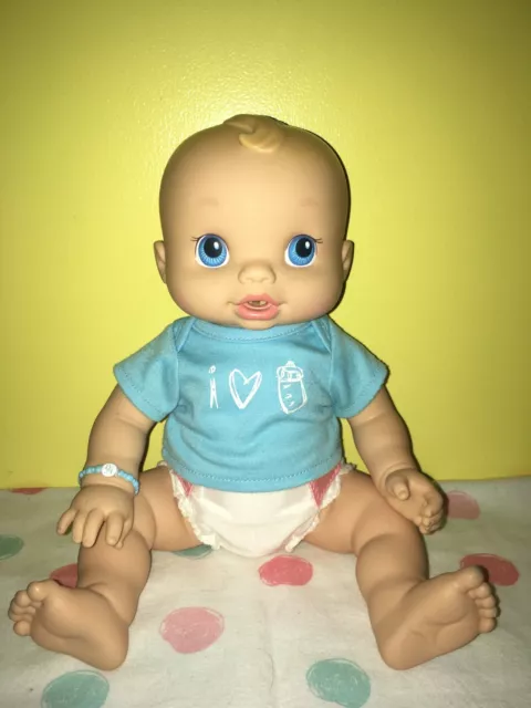 BABY ALIVE WET N Wiggles Liam Anatomically Correct Boy Doll 2006