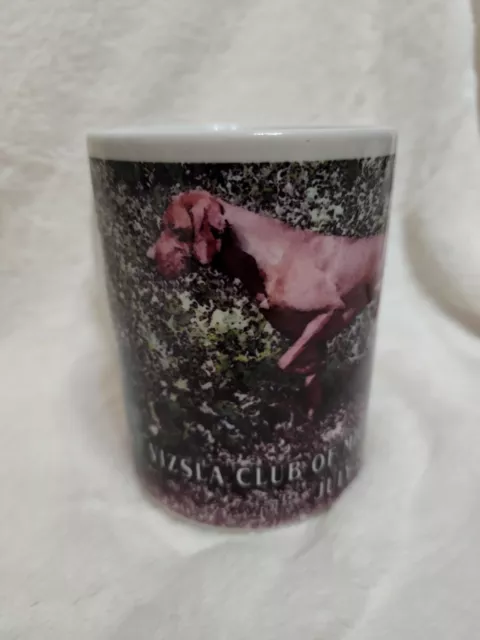 Vizsla Dog Collectables. Coffee Cup, Vizsla Club of Michigan Specialty July 2012