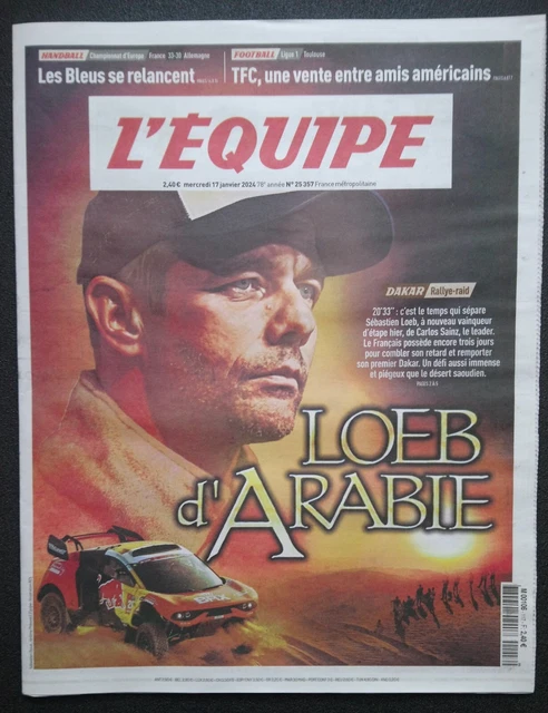 L'Equipe 17 Et 18 Janvier 1982 - Tirage Du Mondial - Coupe Du Monde - Édition Originale