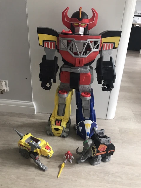 IMAGINEXT GIANT POWER Rangers Morphin Megazord Transformer Pacchetto ...