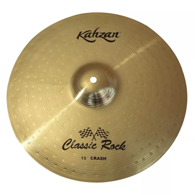 New Kahzan 'Classic Rock' Series 15" Crash Cymbal for Drum Kit
