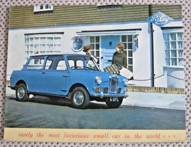 Riley Elf 1962 Brochure.