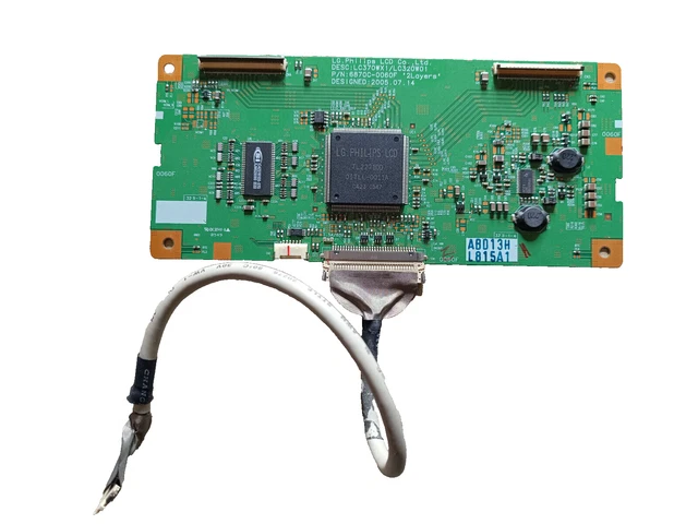 Tarjeta T-CON Para TV Toshiba Y Otras - Modelo 6870C-0142B(2L) / LC320W01-SLA1 - Repuesto Universal