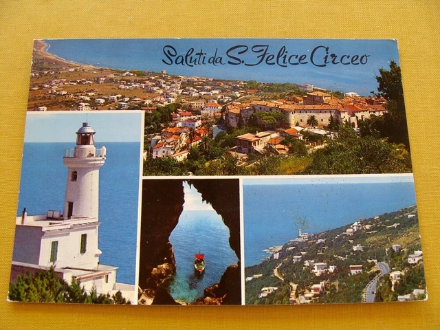 (FG.A39) Saluti da SAN FELICE CIRCEO - VEDUTE VEDUTINE (vg 1966) s.