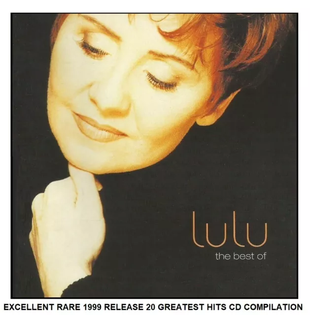 Lulu - Ultimate Essential 20 Greatest Hits Collection - RARE Rock Pop CD