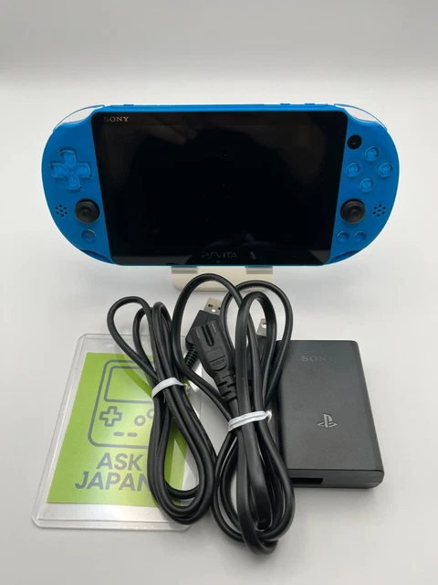 Console Sony PS Vita PCH-2000 Neuve – Couleur Aqua Blue – Boîte D'origine
