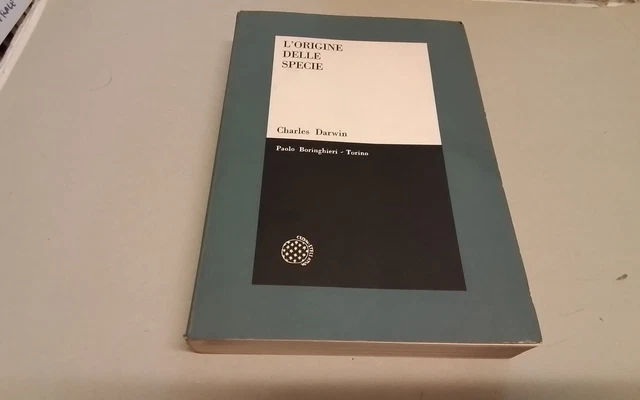 L'origine della specie, Charles Darwin, Boringhieri 1964, 28l26 L'origine della specie, Charles Darwin, Boringhieri 1964, 28l26