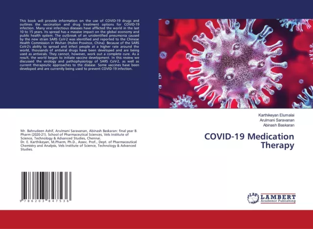 COVID-19 Medication Therapy Karthikeyan Elumalai (u. a.) Taschenbuch Paperback