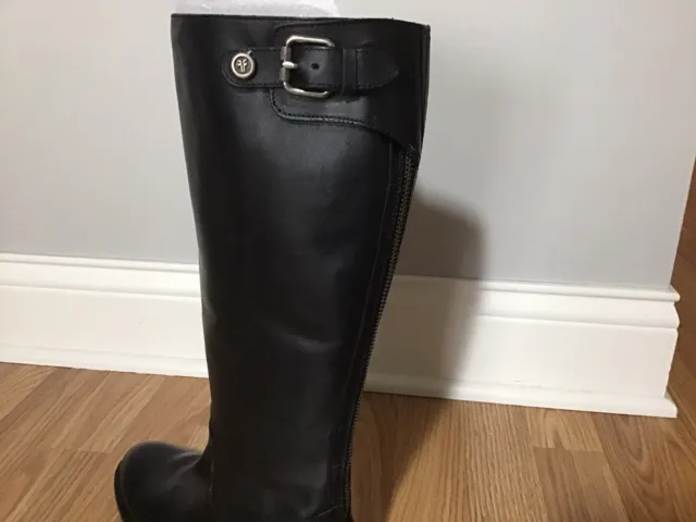 Frye Women’s Mellisa Riding Knee High Black Leather Boots NEW  6.5 M  MSRP $ 388