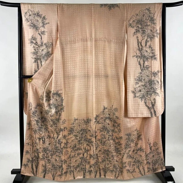 # JAPANESE KIMONO / ANTIQUE KIMONO / Furisode A003