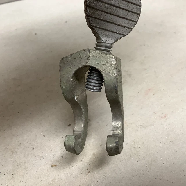 Vintage Lab stainless steel cross-shaped Clamps Clips P281
