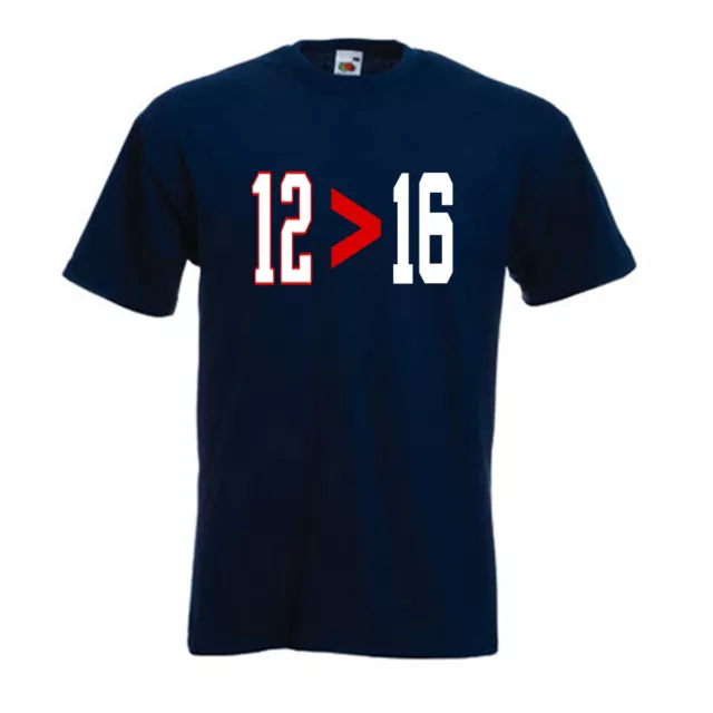 Tom Brady New England Patriots "12 Joe Montana" T-shirt Shirt or Long Sleeve