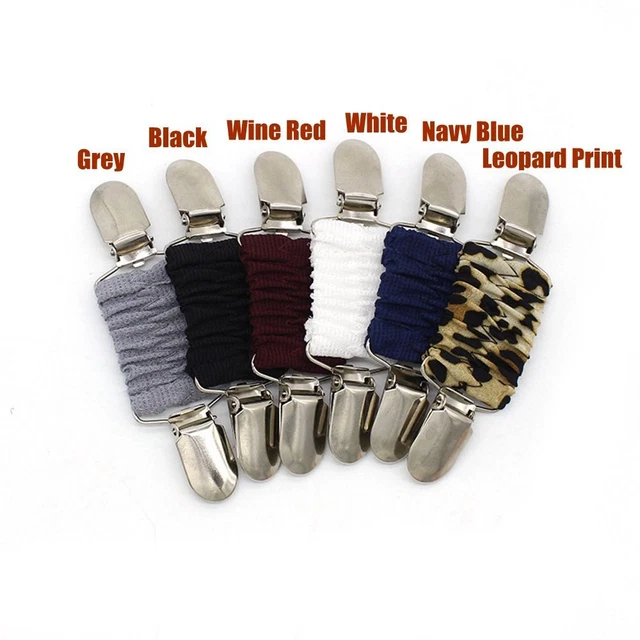 2-Pack Dess Cinch Clips, Adjustable Elastic Shawl Clips Fo